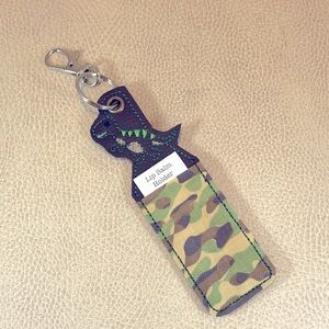 Click and Go Dinosaur Lip Balm holder
